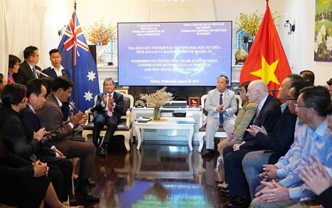 Gia Lai, Australia’s New South Wales state promote trade, investment co-operation