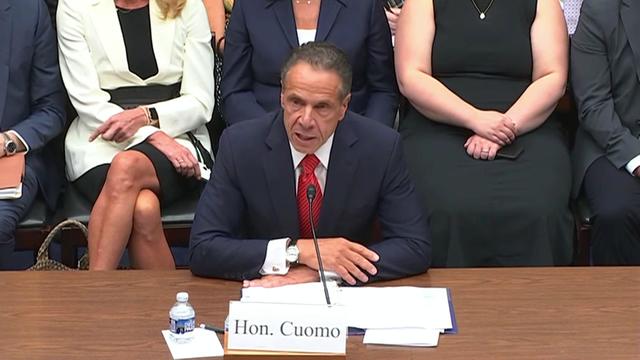 Cuomo làm chứng về các bệnh nhân nhi khoa COVID