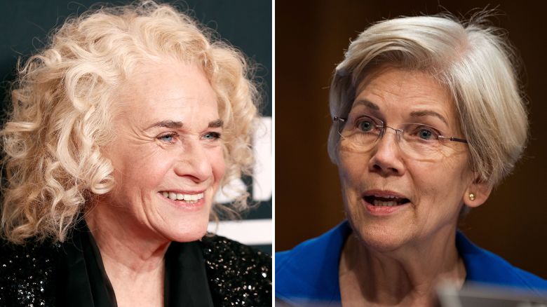 Chị Carole King, Elizabeth Warren và những người khác cùng tham gia ‘ Các lợi ích cho lời kêu gọi của Kamala: ‘ Là những quý bà độc thân... Chúng ta là một phần của chiến dịch này. ’