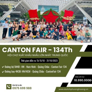 Tour Hội chợ Quảng Châu Canton Fair 2023 lần thứ 134