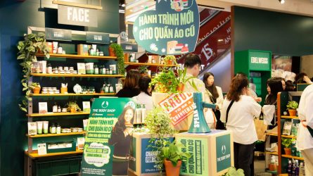 The Body Shop: Đánh dấu 15 năm tại Việt Nam và mở đầu xu hướng mỹ phẩm thuần chay