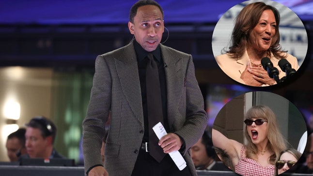 Stephen A. Smith nghĩ người Mỹ là những kẻ ngu ngốc, tin rằng Taylor đã kết liễu Kamala Harris