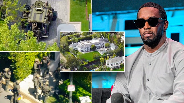 Rapper Sean 'Diddy' Combs' homes raided by Homeland Security