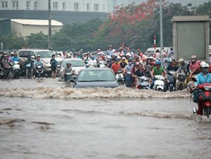 Hà Nội: Ngành giao thông vận tải lên kế hoạch ứng phó với ngập lụt