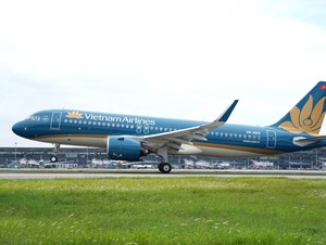 Thêm máy bay Airbus A320neo gia nhập đội bay của Vietnam Airlines