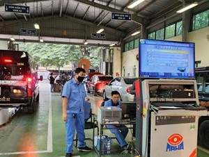 6 tháng đầu năm, hơn 450.000 lượt phương tiện trượt đăng kiểm