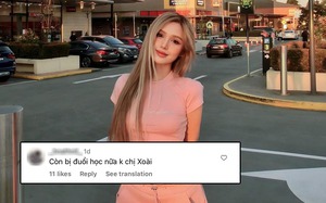 Netizen khịa "Còn bị đuổi học không?", Xoài Non đáp trả cực gắt