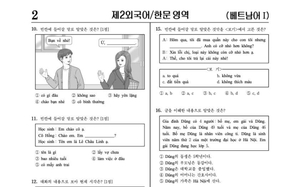 Đề tiếng Việt thi đại học Hàn Quốc 2023: Đến người Việt đọc xong cũng nghi ngờ năng lực tiếng mẹ đẻ