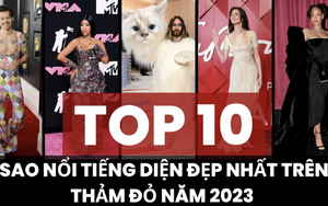 Top 10 ngôi sao nổi tiếng diện đẹp nhất trên thảm đỏ năm 2023