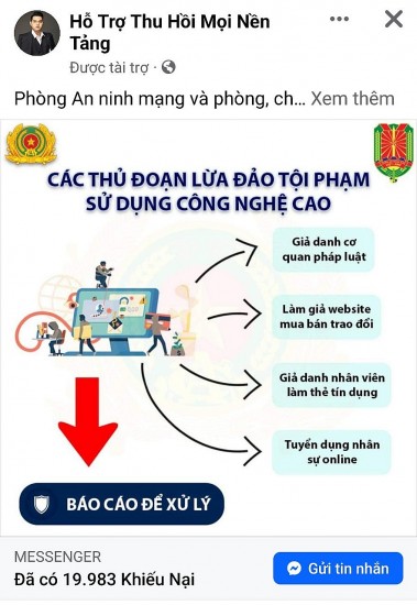 Lật tẩy chiêu trò lừa đảo "giúp thu hồi vốn bị lừa"