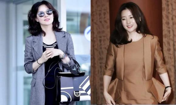 Lee Young Ae cuối cùng đã đổi phong cách, diện áo gió xám và quần ống rộng + tóc ngắn gợn sóng, nhìn trẻ đẹp như một người khác