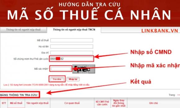 Cách tra cứu mã số thuế cá nhân nhanh nhất bằng căn cước công dân, dễ dàng bằng tra cứu online