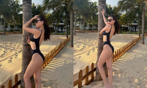 Diện bikini nhỏ xíu, Thuý Diễm khoe trọn body mướt mắt cùng làn da trắng nõn nà khiến ai nhìn vào cũng phải mê mẩn