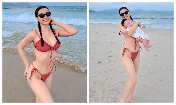 Phương Trinh Jolie làm dân tình trầm trồ không ngớt khi diện bikini bé tí tẹo