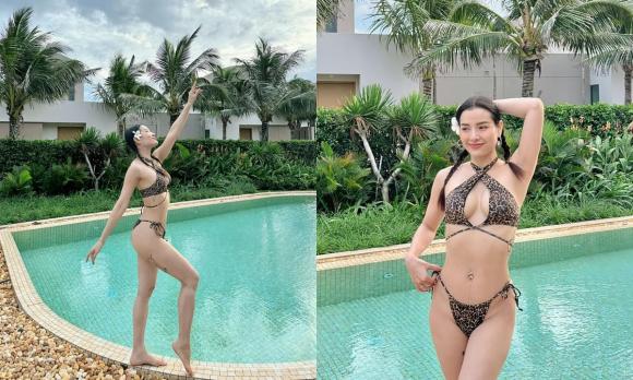 Phương Trinh Jolie diện bikini bé tẹo hậu sinh con, body 'mẹ bỉm' khiến dân tình trầm trồ không ngớt...