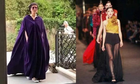 Màn catwalk của Trương Bá Chi và Vương Phi làm dấy lên bàn tán, netizen: Siêu mẫu và phong cách tu sĩ