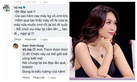 Bình luận đầy 'u mê' với Mỹ Tâm, Đàm Vĩnh Hưng bị Vũ Hà 'bóc phốt' là fan cuồng si