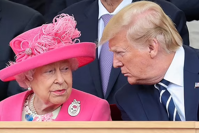 Cảm nhận của Nữ hoàng Elizabeth II về Donald Trump