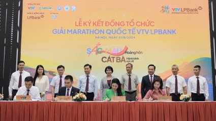 LPBank đồng tổ chức Giải Marathon Quốc tế VTV LPBank - Sắc màu Hoàng hôn Cát Bà 2024