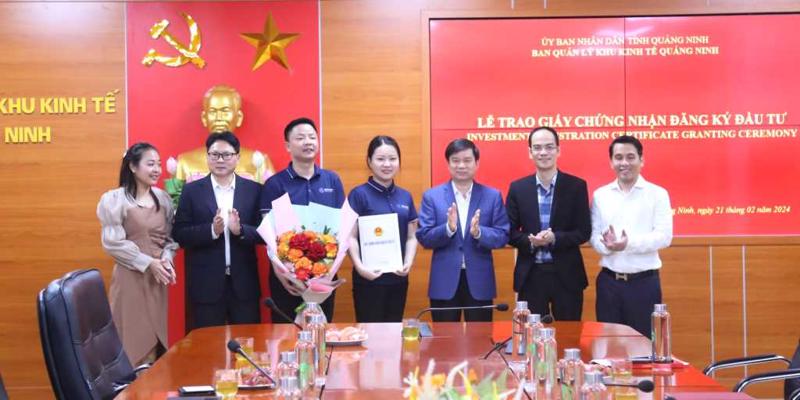 Quảng Ninh có thêm 2 dự án FDI, vốn đầu tư trên 330 triệu USD