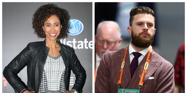 Sage Steele "được bố trí" bởi nhà phê bình Harrison Butker, thúc đẩy "Sự tồn tại của tư tưởng" '