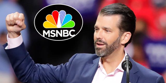 Donald Thump Jr. Blars MENBC phóng viên tại RNC, cho biết mạng đầy 'Ccuffs '