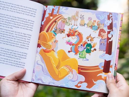 Art book for children celebrates Tết