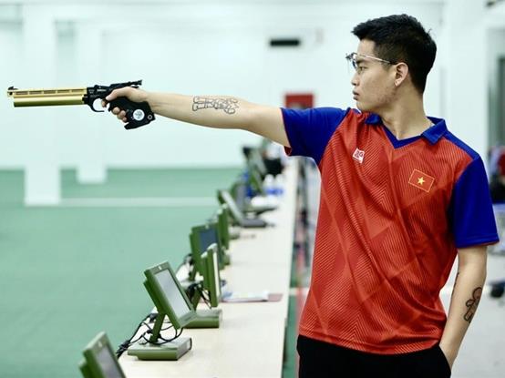 Huy hunts Olympic place at Asian shooting championship