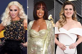 Kelly Clarkson, Gayle King và Gwen Stefani Hòa vào tinh thần Super Bowl 2024 trong chiếc áo vest phồng của Kristin Juszczyk