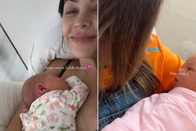 Jenna Dewan chia sẻ những bức ảnh ngọt ngào của bé gái sơ sinh Rhiannon: ‘ Nhà và ở Cuddle Heaven ’