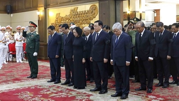 State-level funeral held for late Deputy PM Thanh