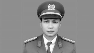 Police officer dies while fighting Typhoon No.3