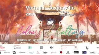 Hanoi to host international watercolour painting exhibition