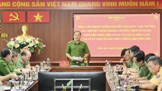 Police forces doing their best to ensure absolute security and safety for 70th anniversary of Dien Bien Phu Victory