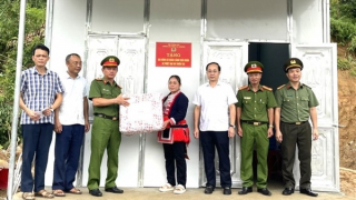 Ha Giang police build new home for people affected by natural disaster