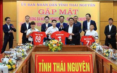 CLB bóng đá nữ Thái Nguyên T&T chiêu mộ Quả bóng vàng nữ Việt Nam