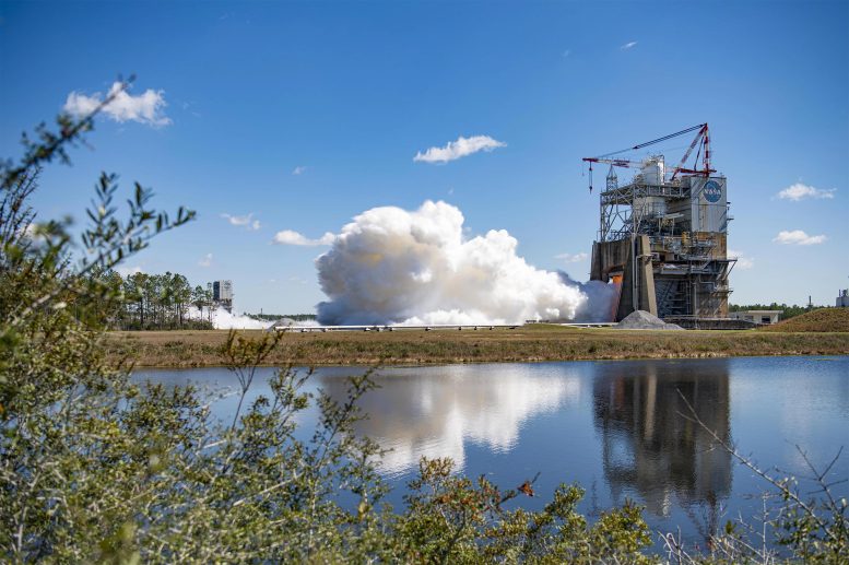 Igniting the Future: NASA’s RS-25 Engine Test Blazes a Trail for Artemis Moonshots