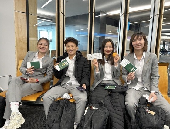 Vietnam women's football team arrives in Auckland for upcoming friendly match