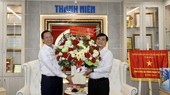 HCMC’s Chairman extends greetings to Thanh Nien Newspaper