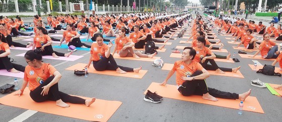 Over 500 people join Yoga International Day in Dong Thap