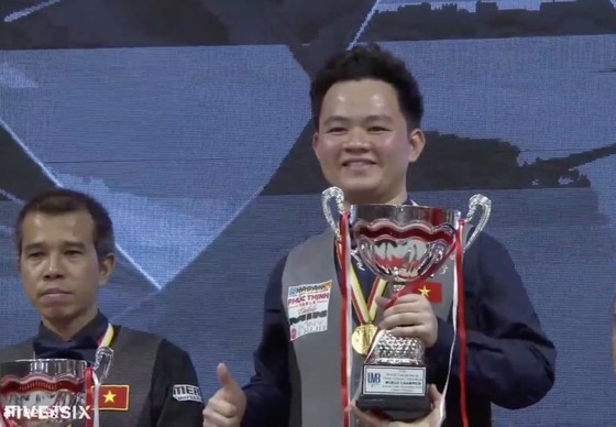 Vietnamese players shine at World Three-Cushion Championship in historic victory