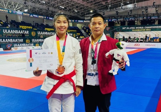 Vietnam wraps Ju-Jitsu World Championship with 1 silver, 2 bronze medals