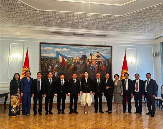 NA Vice Chairman Nguyen Khac Dinh visits Kyrgyzstan