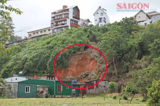 Da Lat City put at risk of landslides