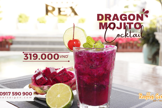 Dragon mojito cuốn hút mọi ánh nhìn