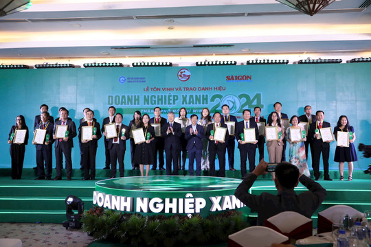 98 doanh nghiệp đạt danh hiệu Doanh nghiệp xanh TP.HCM năm 2024