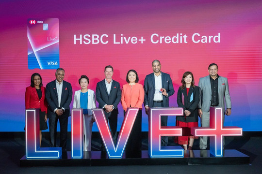 HSBC ra mắt thẻ Live+ thúc đẩy thanh toán không tiền mặt