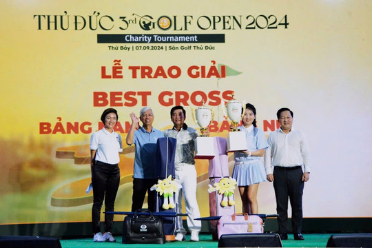 Giải Golf Thủ Đức mở rộng lần 3 thành công vượt kỳ vọng