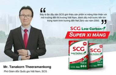 SCG công bố sản phẩm xi măng đáp ứng tiêu chuẩn xanh bền vững