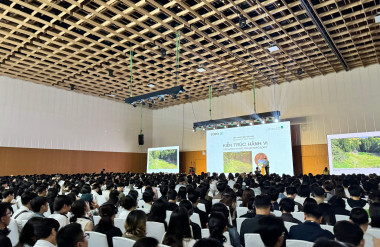 “Kiến trúc hành vi” đưa con người gần hơn với tự nhiên, đảm bảo sự phát triển bền vững